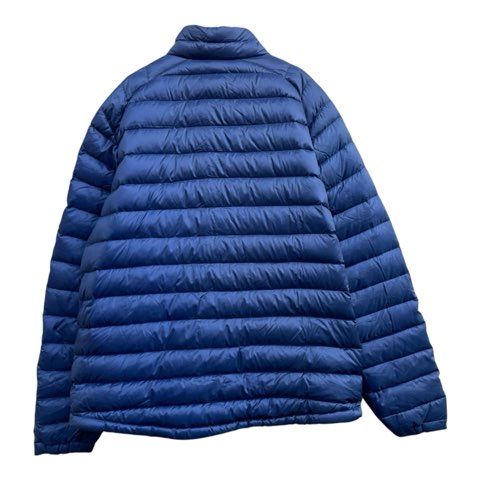  エルエルビーン L BEAN ダウンジャケット 850 アウトドア スタンド 無地 ブルー サイズXL その他 登山 クライミング用品