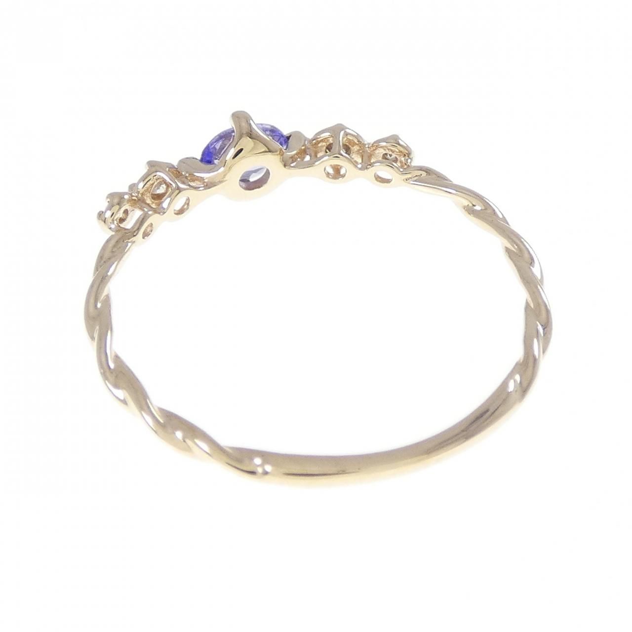 K10YG タンザナイト リング - メルカリ