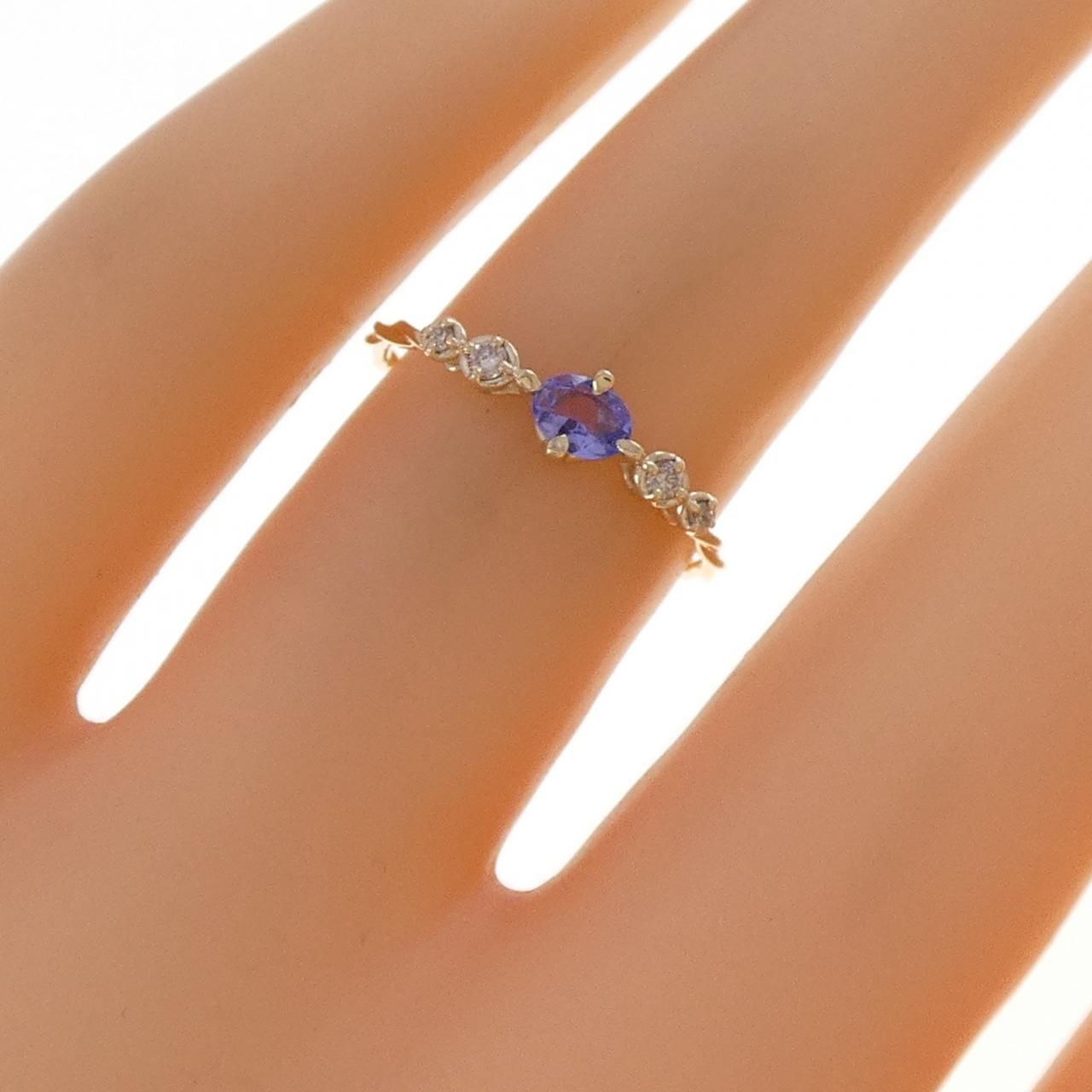 K10YG タンザナイト リング - メルカリ