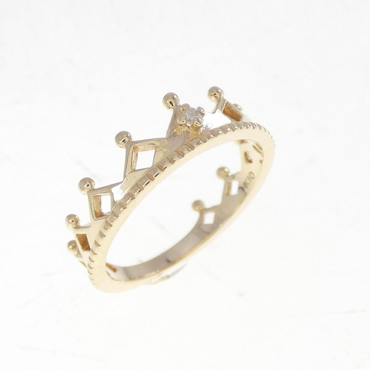 ノジェス ティアラ ダイヤモンド ピンキーリング - メルカリ