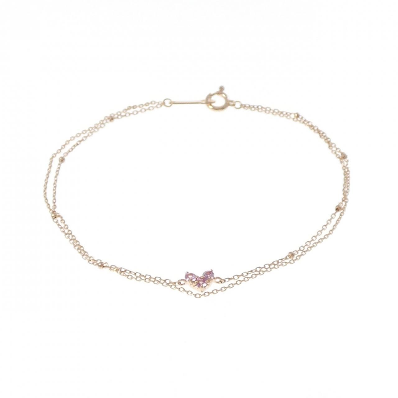  4゜C ハート サファイヤ ブレスレット その他 アクセサリー