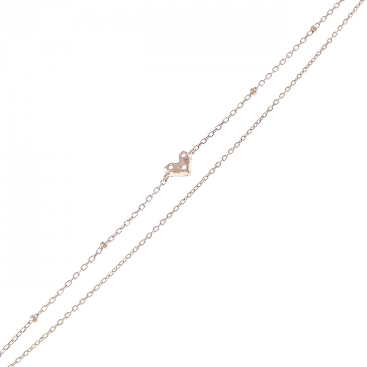 4゜C ハート サファイヤ ブレスレット