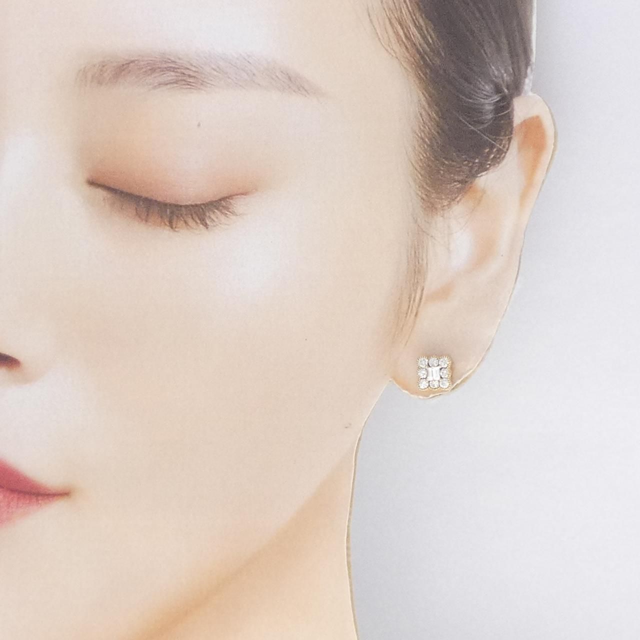  CHARMY ダイヤモンド ピアス 0.80 CT イヤリング アクセサリー