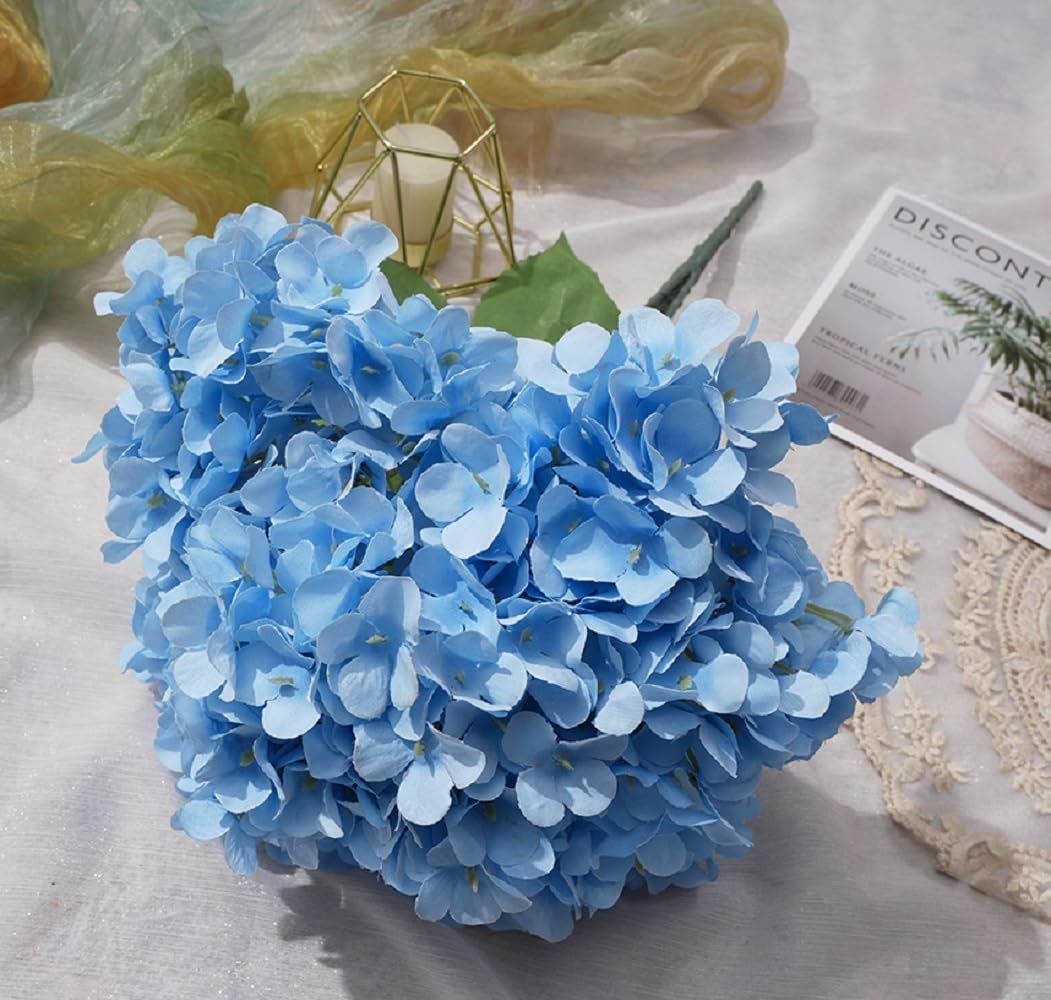 在庫セール】アジサイ 紫陽花 造花 5頭 シルクフラワー 初夏 あじさい