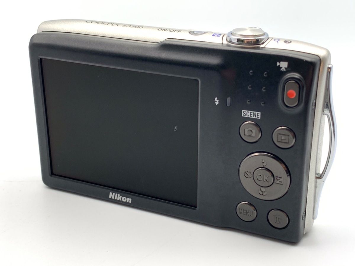 中古】 【並品】 ニコン COOLPIX S3300 クリスタルシルバー - メルカリ