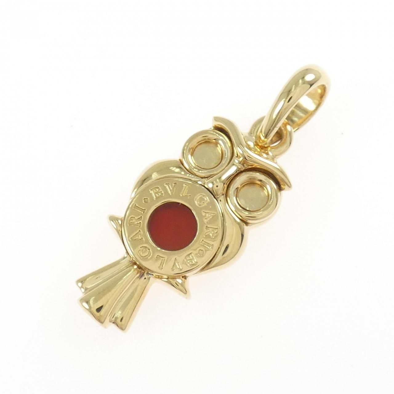 ブルガリ カーネリアン ペンダント