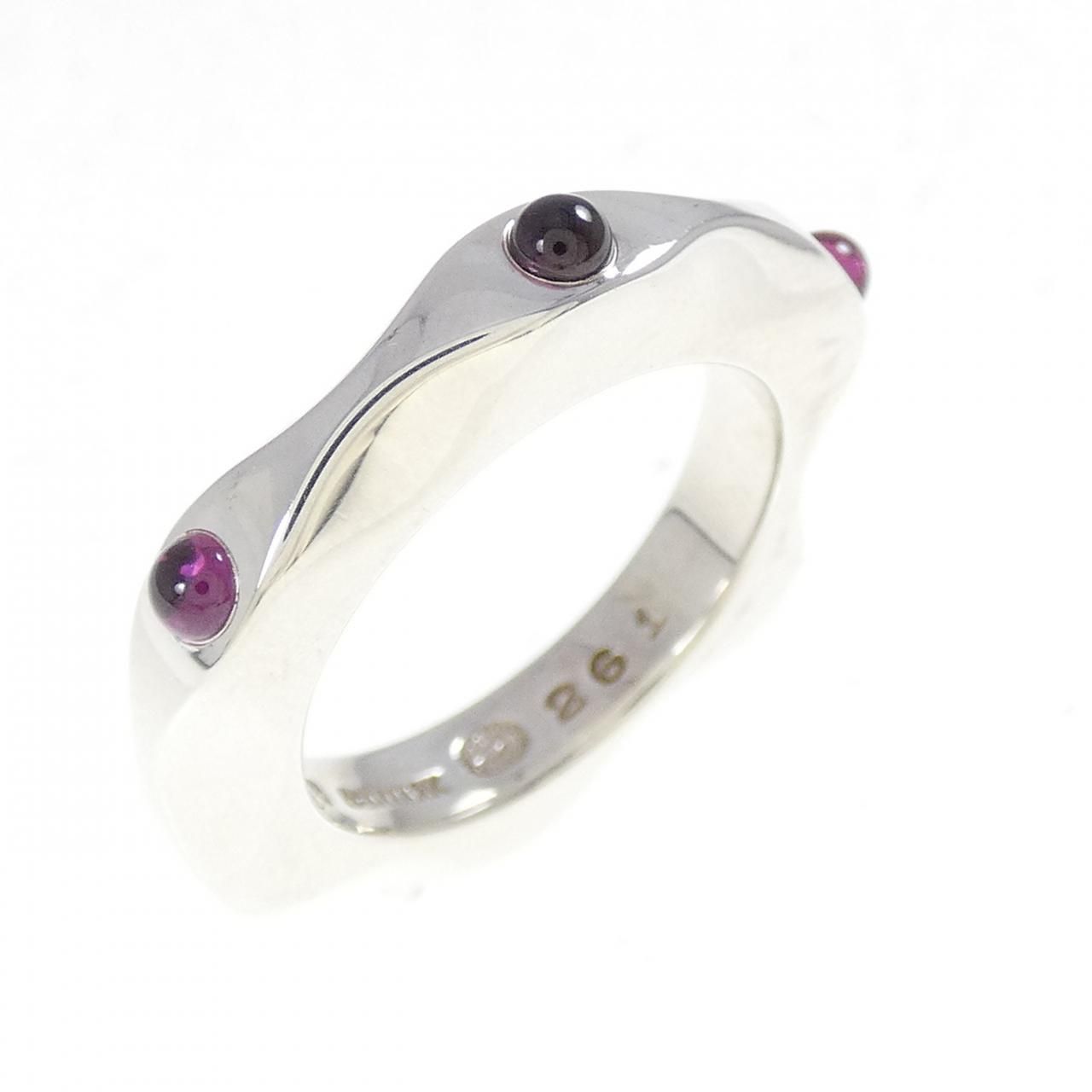 ジョージ ジェンセン ガーネット リング