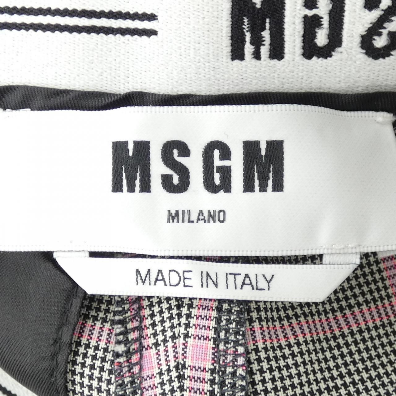  エムエスジーエム MSGM パンツ その他 パンツ