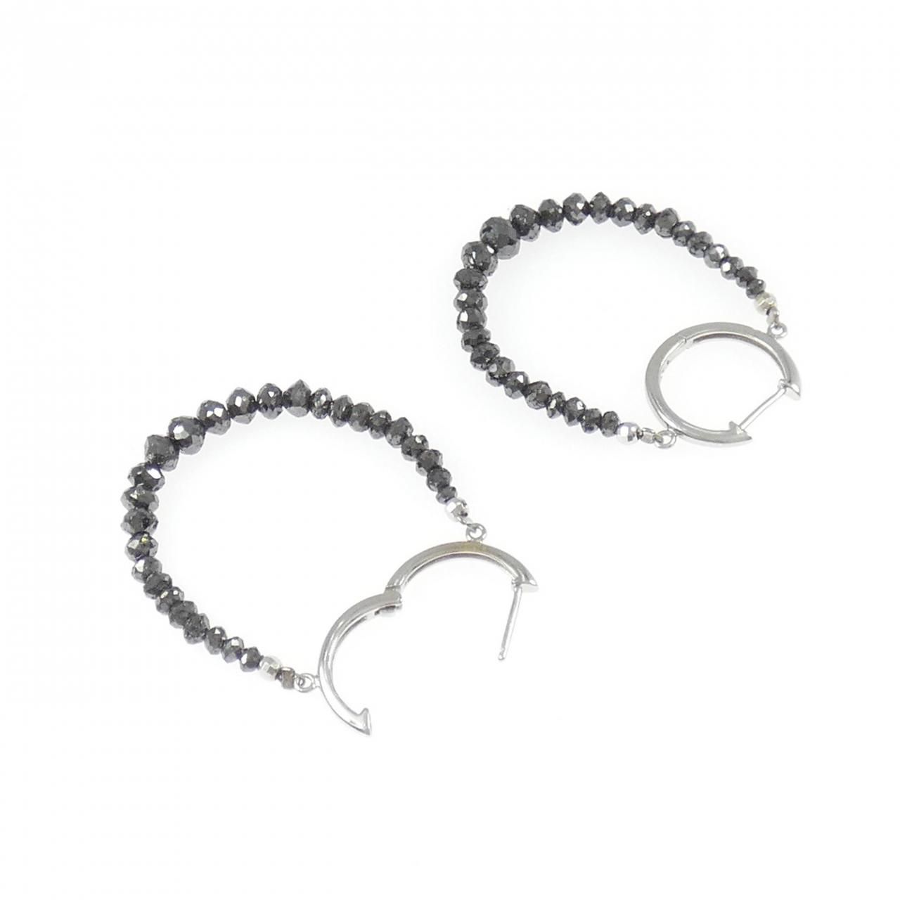  K 14 WG ダイヤモンド ピアス 3.5 CT イヤリング アクセサリー