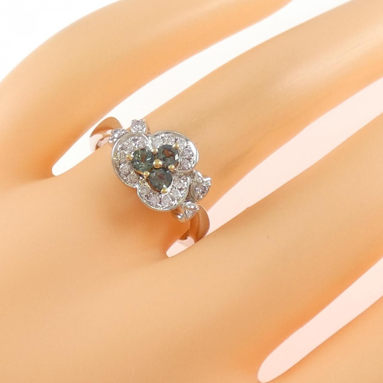 K18 YG アレキサンドライト リング K18YGアレキサンドライト リング | Moixx | Granstra | 展示会サービス