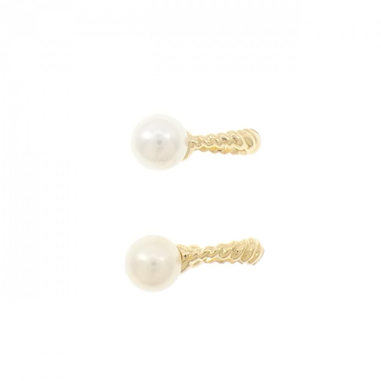 4゜C アコヤパール イヤーカフ 5.6 mm