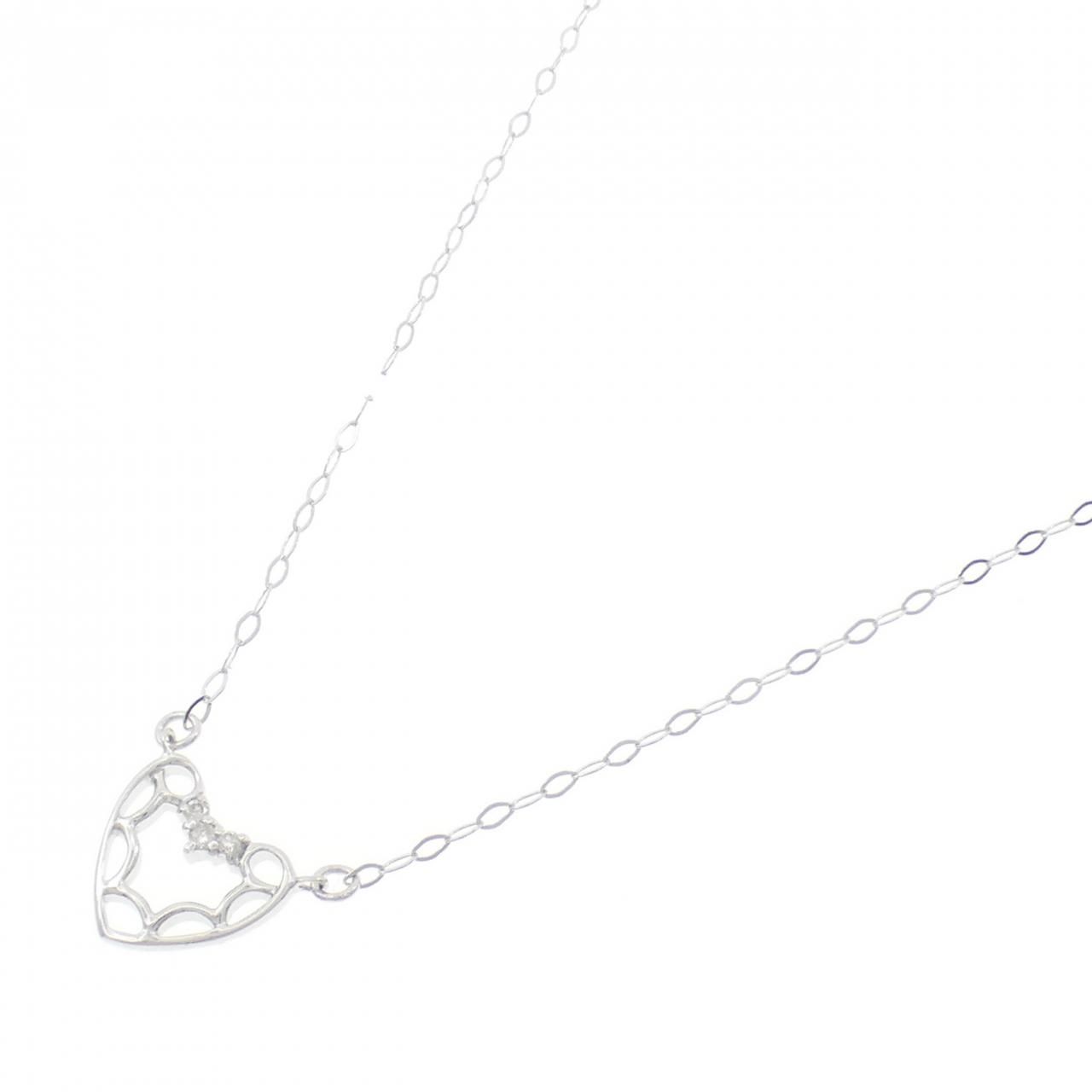 サマンサティアラ ダイヤモンド ネックレス 0.02 CT