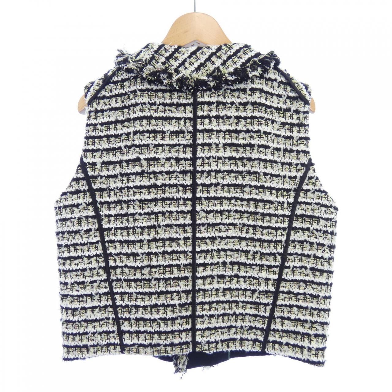 ブラミンク BLAMINK ジレ ベスト BLAMINK ブラミンク ロングジレ ネイビー