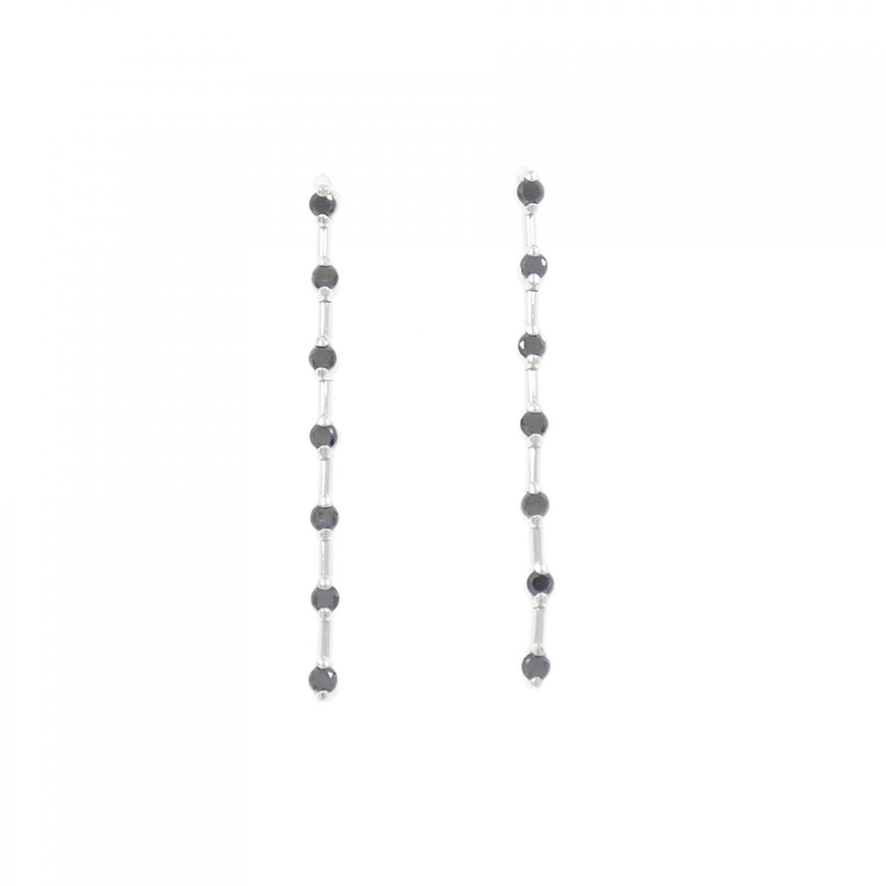 K 10 WG ダイヤモンド ピアス 0 56 CT