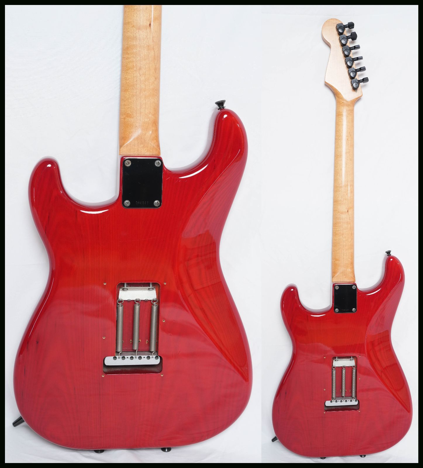 SCHECTER PS ST STRATOCASTER TYPE オーダーモデル シースルーレッド