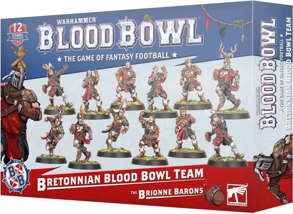 【中古】ミニチュアゲーム ブラッドボウル： ブレトニア・チーム - ブリオンヌ・バロンズ (Blood Bowl： Bretonnian Team) [202-51]