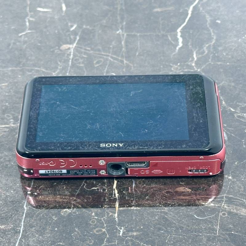  SONY ソニー Cyber shot DSC WX 30 ピンク 1620万画素 Exmor R CMOS タッチパネル 光学5倍ズーム 薄型 コンデジ コンパクトデジタルカメラ デジタルカメラ