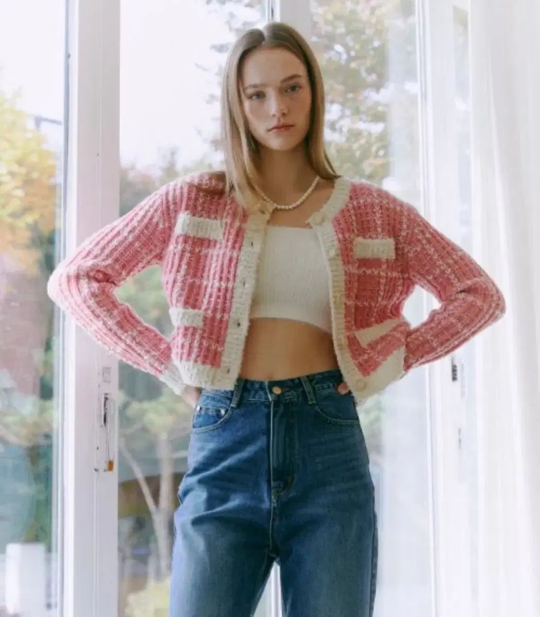 ETMON ツイード ウォニョン WONYOUNG チャンウォニョン カーディガン