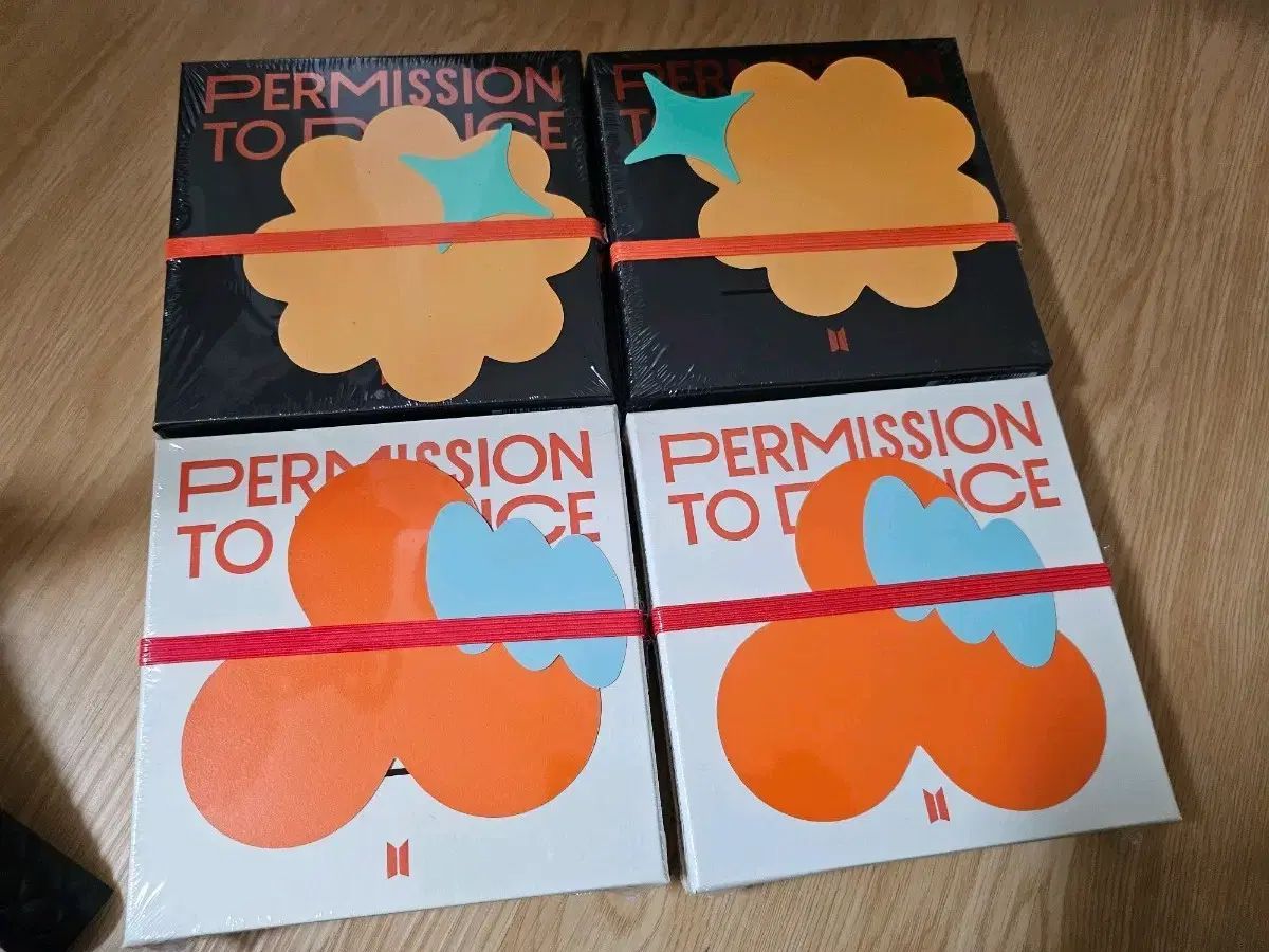 未開封4個 まとめ BTS Permission To Dance アルバム セット - メルカリ