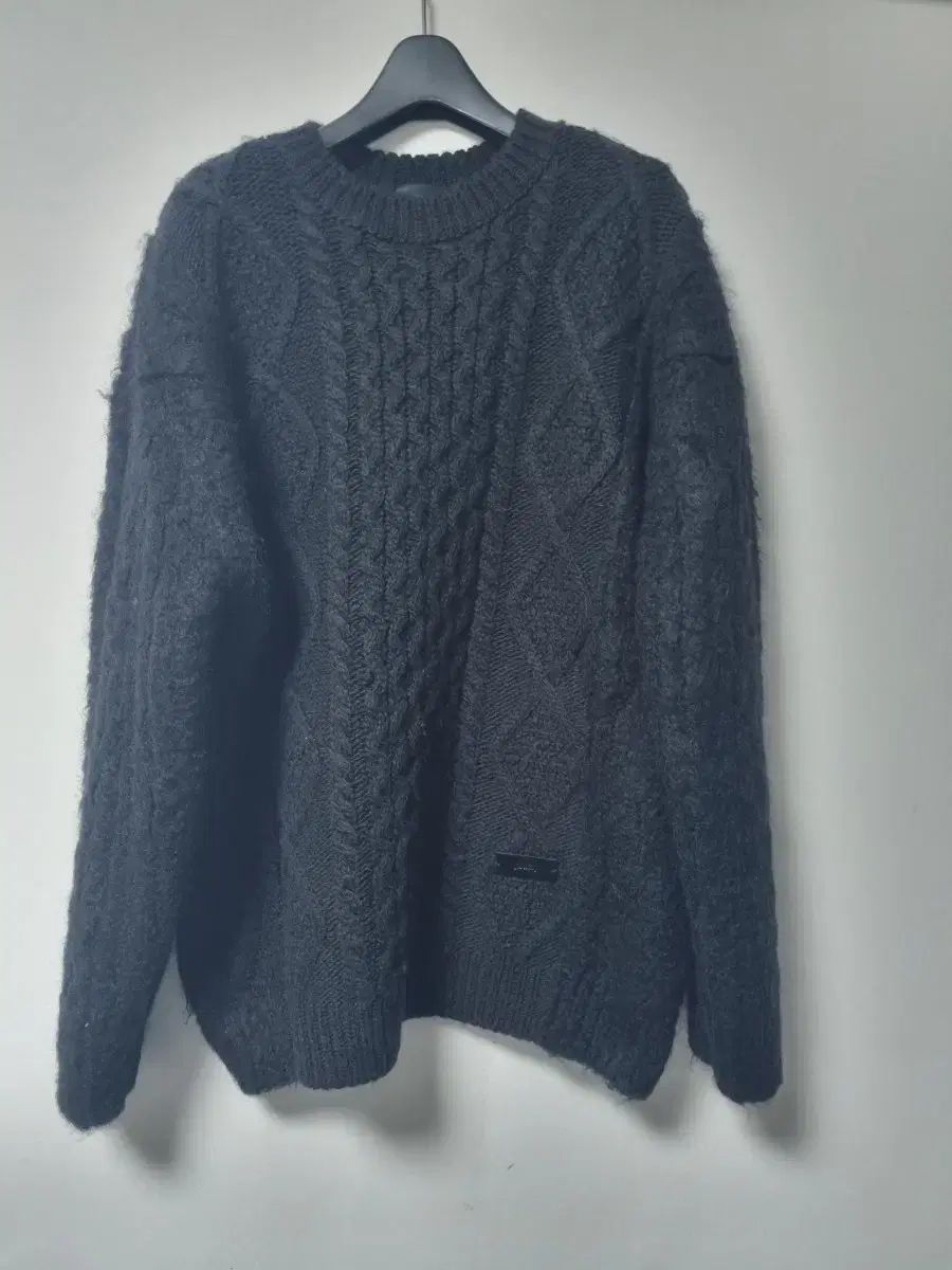 ジュンジェイ 組織 ミックス プルオーバー ニット s