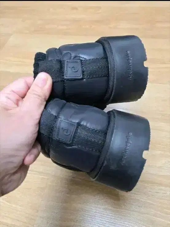  アーカイブエプク ダウン ブーツ ブラック フラットシューズ バレエシューズ パンプス