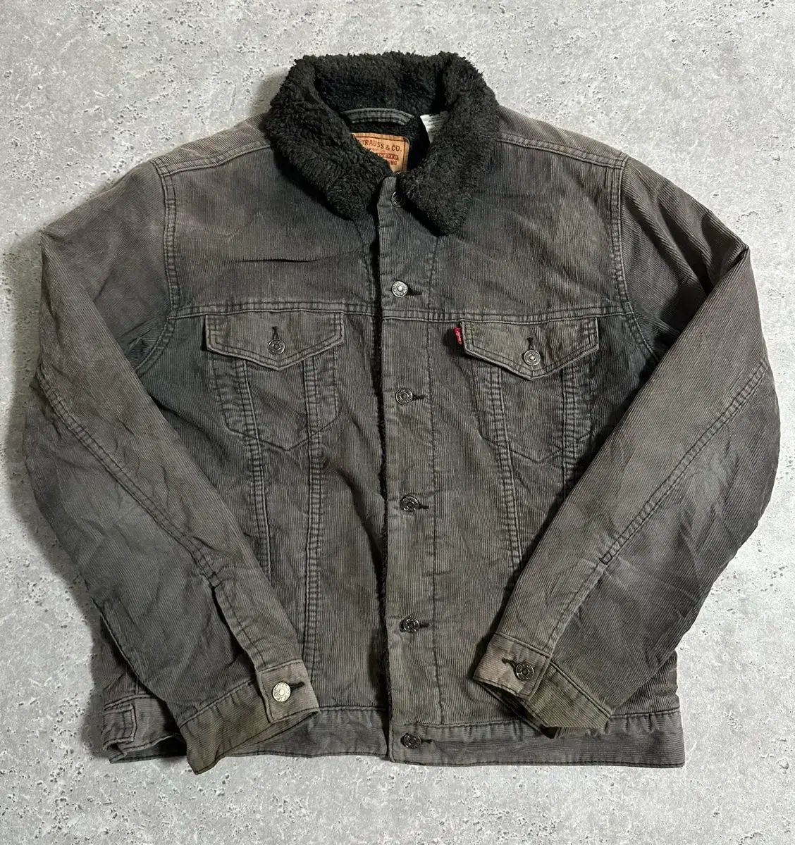 リーバイス コーデュロイ ファー裏地 ジャケット