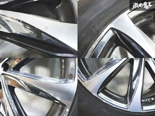 ○LOXARNY ロクサーニ F10 20インチ 8J ＋45 5H 5穴 PCD114.3 メッキ