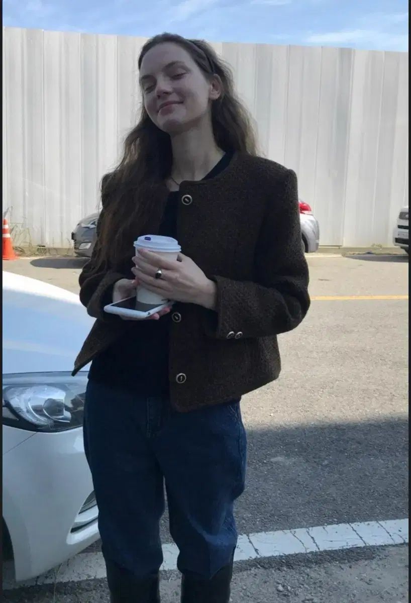 ツイードジャケット