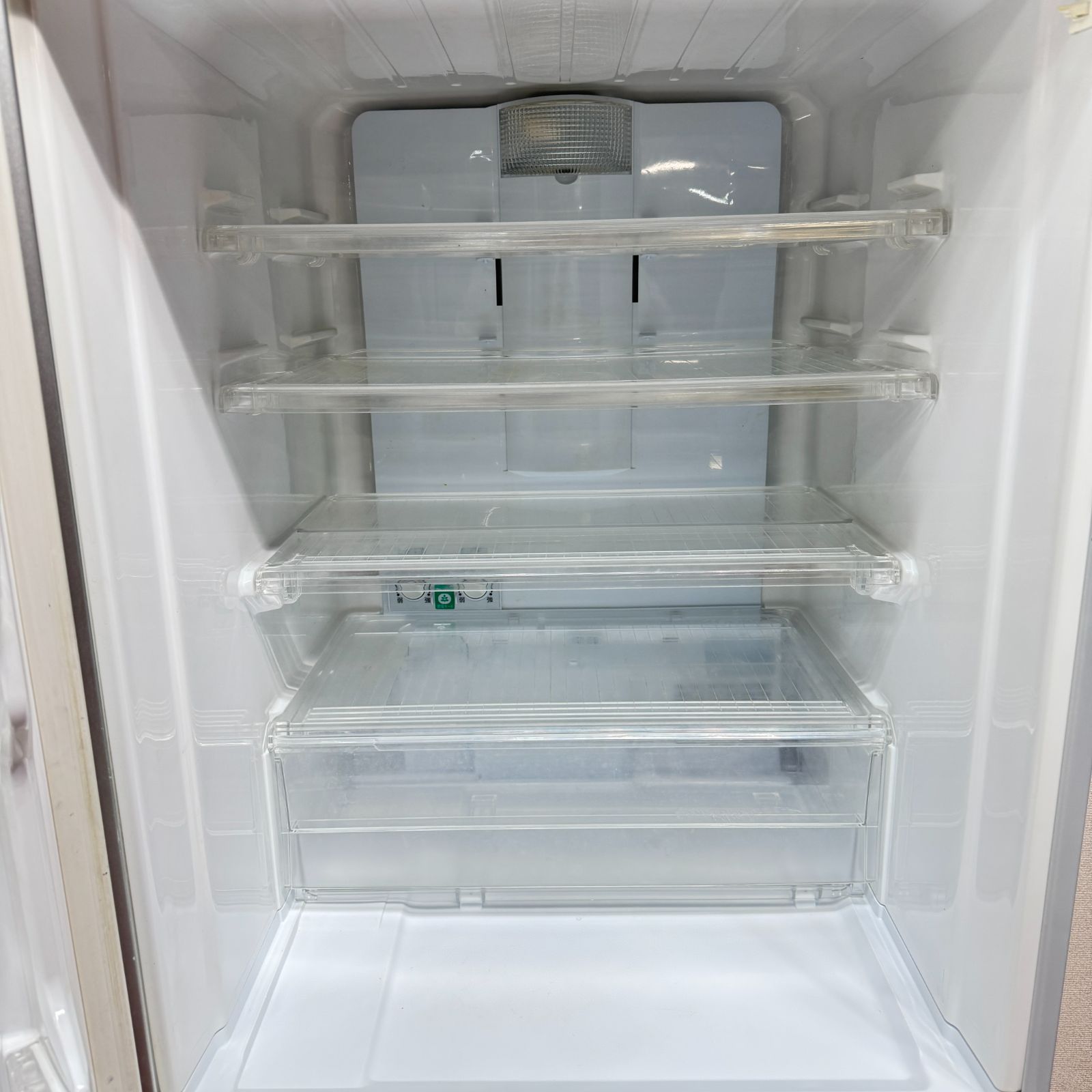 東京23区送料無料 美品シャープ3ドア2017年製冷蔵庫 350L左右開き SJ