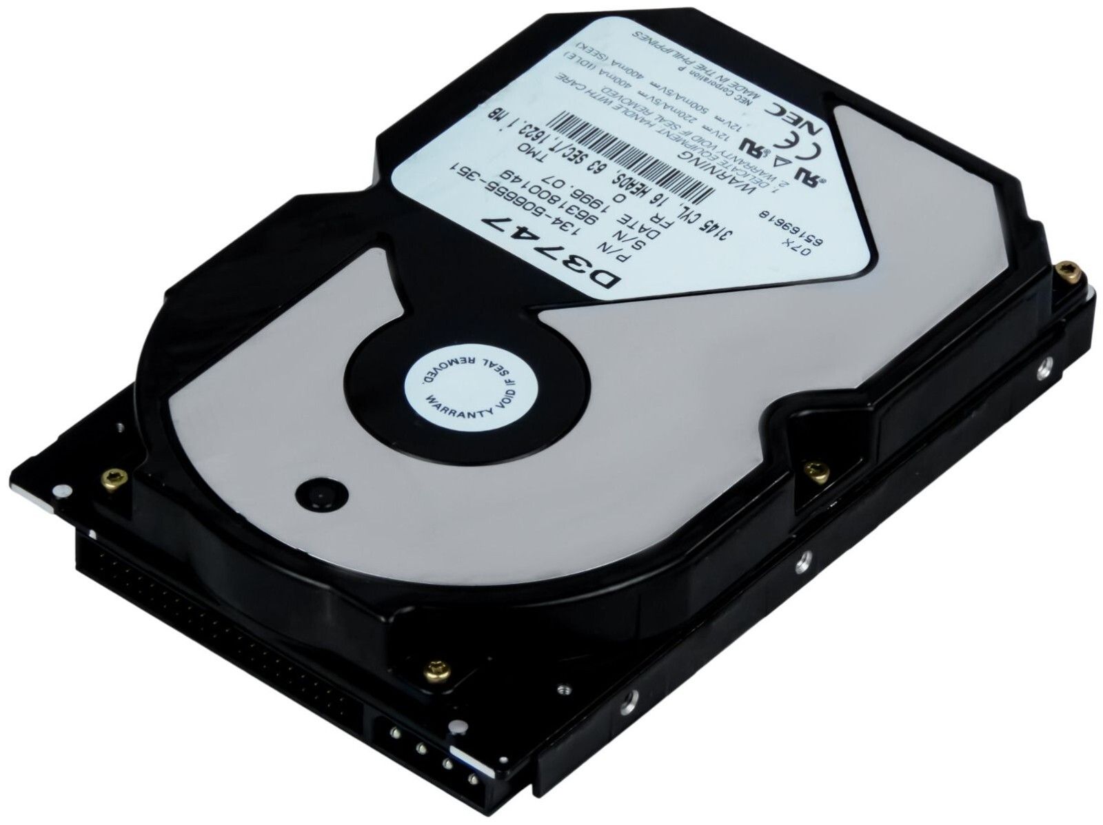 3年保証 Hard Drive NEC D 3747 1 68 GB 4500 RPM 384 KB CACHE PATA ATA IDE 3 5 Inch