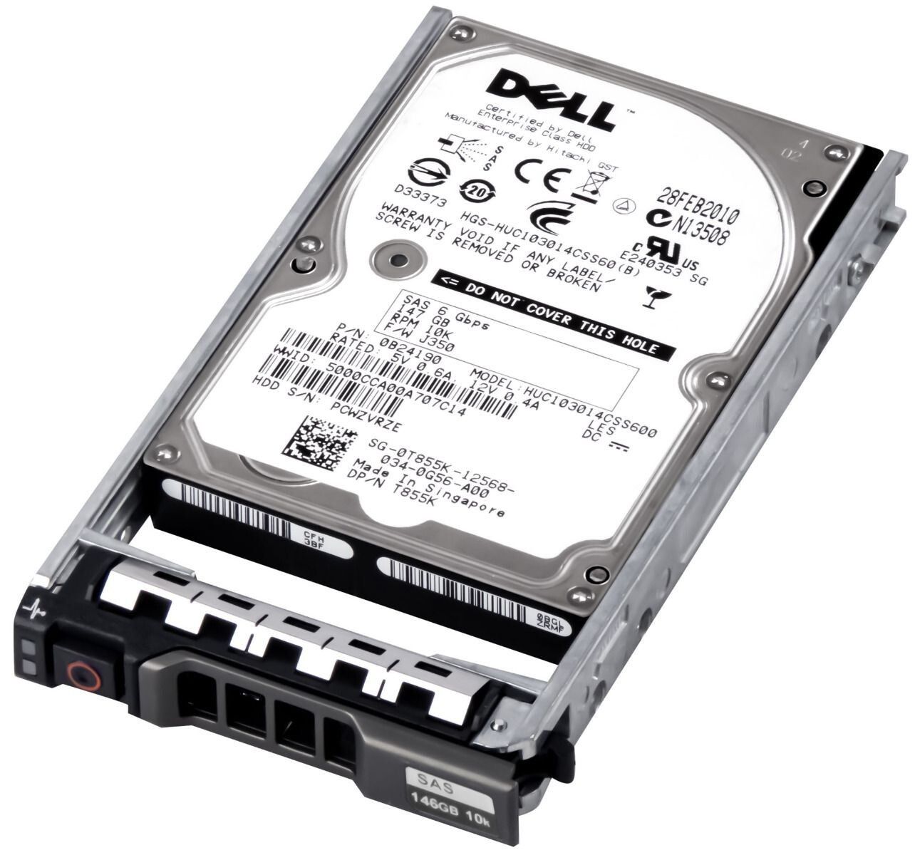 3年保証 Hard Drive Dell 0 T 855 K 146 GB 64 MB SAS 2