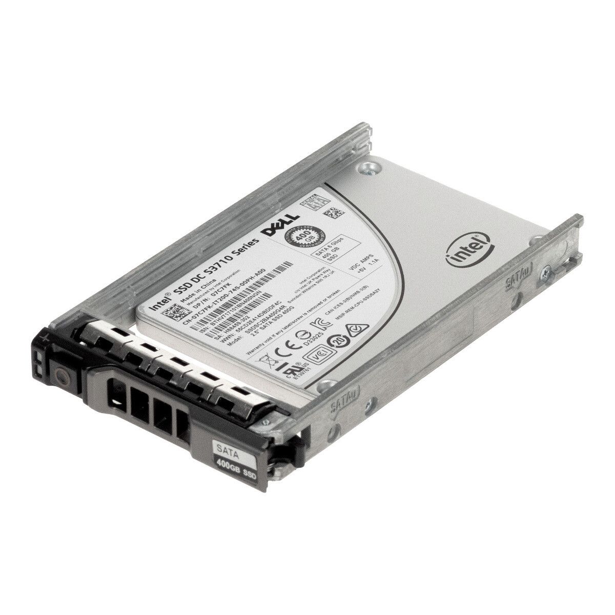 3年保証 SSD Hard Drive Dell 07 C 7 FK 400 GB MLC SATA III 2 5