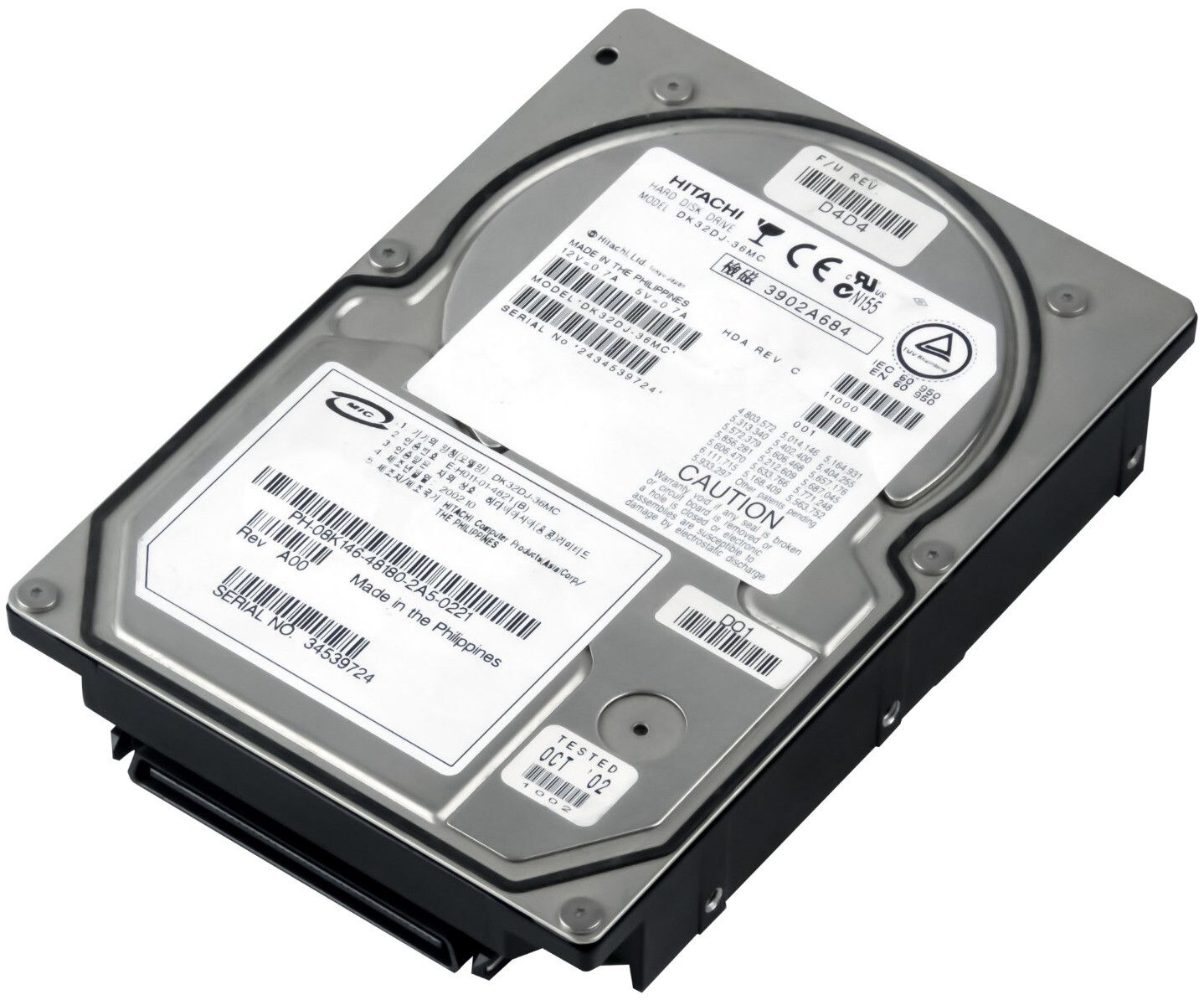 3年保証 Hard Drive Dell 08 K 146 DK 32 DJ 36 MC GB 10 SCSI U 160 3 5