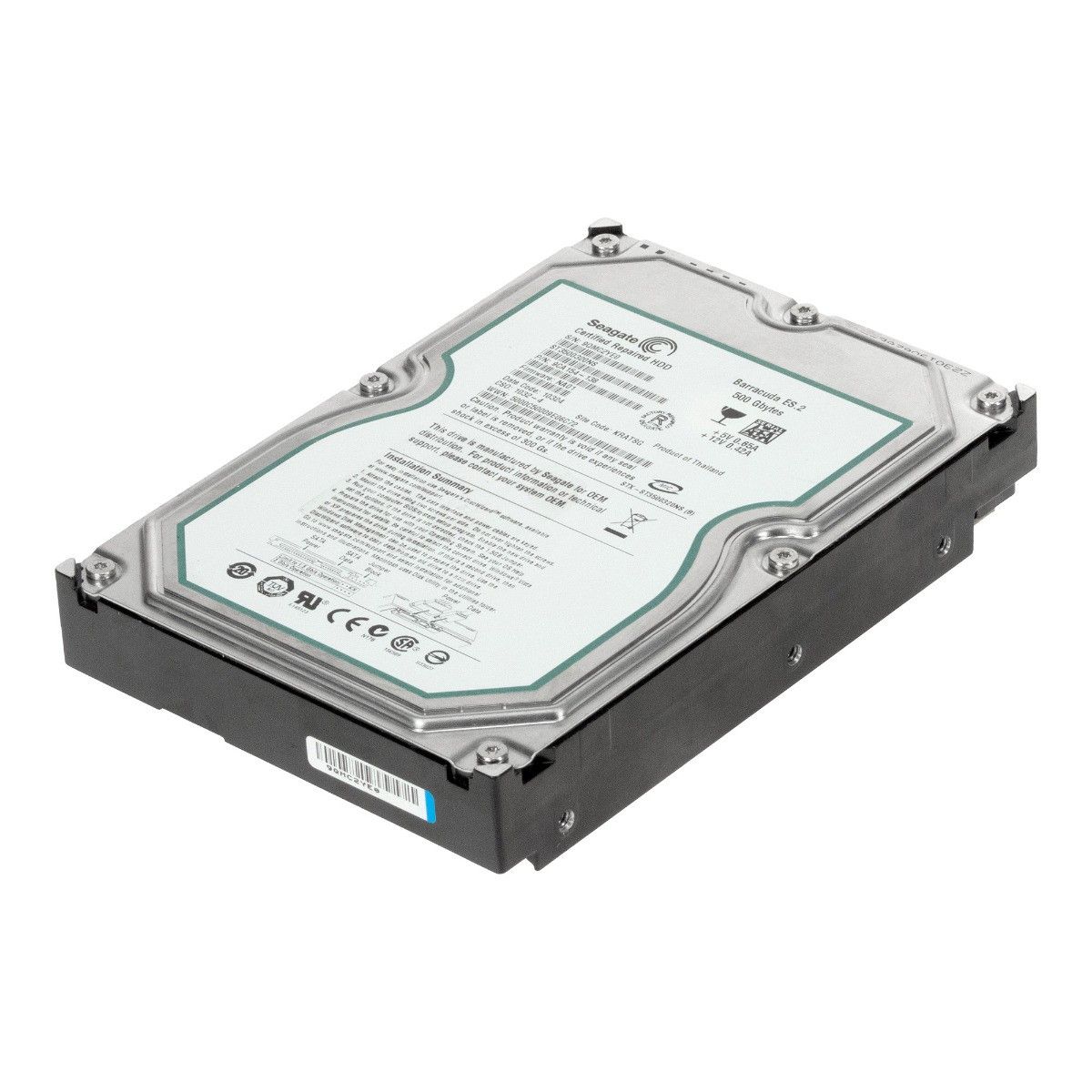 3年保証 Seagate Barracuda ES 2 500 GB SATA II 7 K 32 MB 3 5