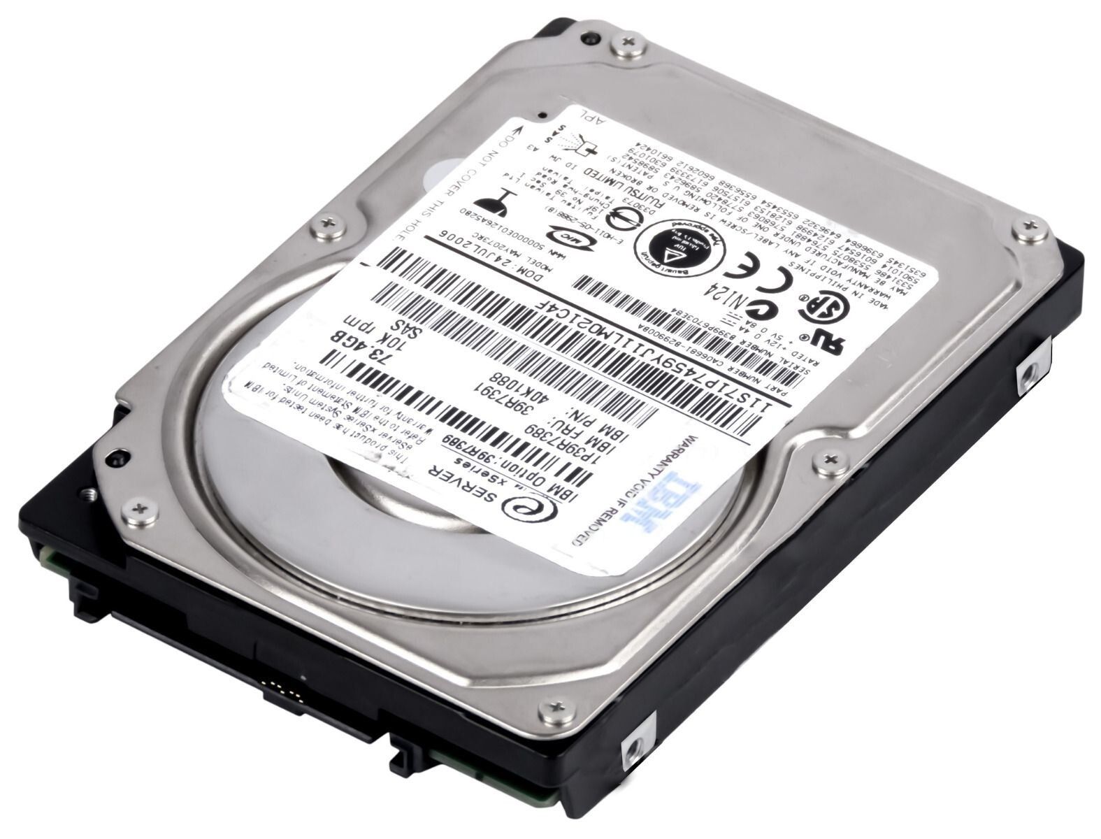3年保証 Hard Drive IBM 39 R 7391 40 K 1088 73 GB 10 8 MB SAS 2 5