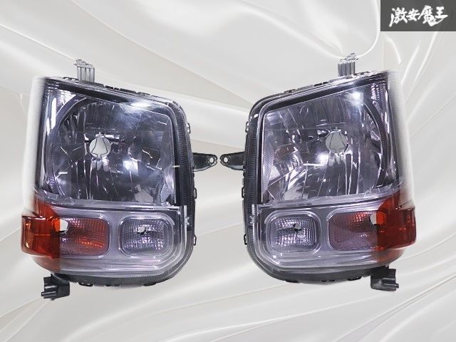 スズキ 加工 DA 17 V エブリイ エブリィ バン ハロゲン スモーク塗装 ヘッドライト ヘッドランプ 左右 セット