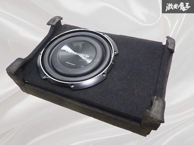 保証付 音出しOK carrozzeria カロッツェリア サブ ウーファー ウーハー ボックス BOX TS W 2520
