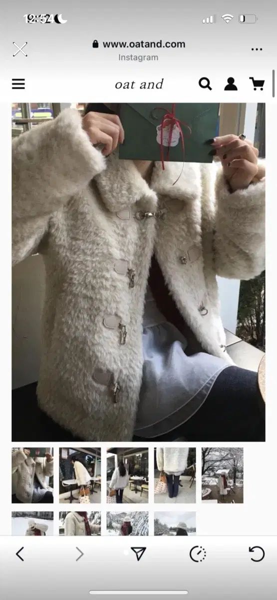 バックル プーさん ファー ジャケット