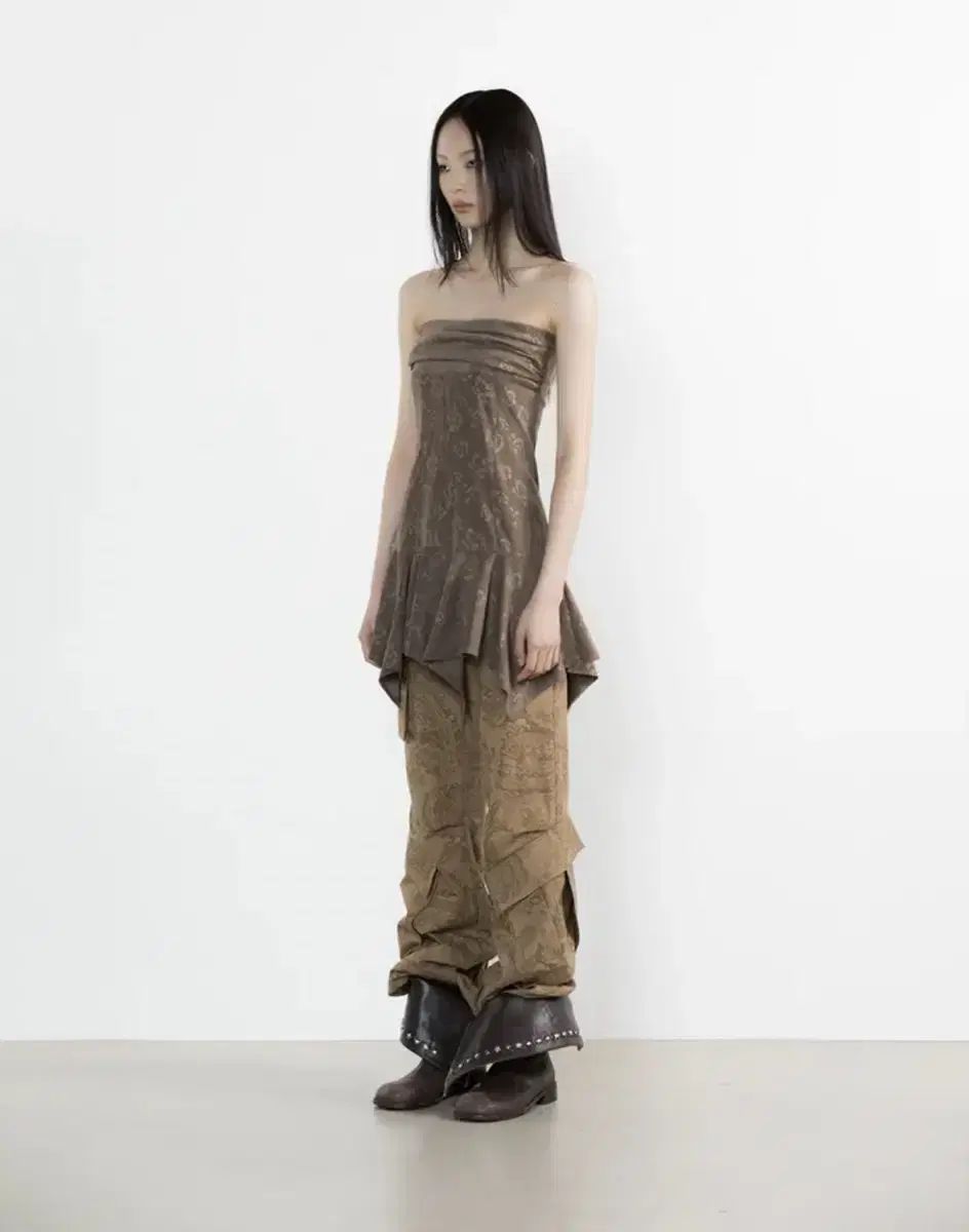 WETTAG CARGO BOOTCUT PANTS PAISLEY オープンワイワイ