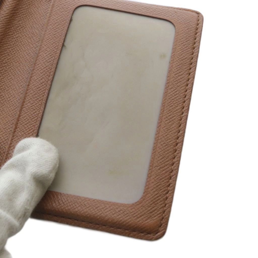  ルイヴィトン LOUIS VUITTON モノグラム ポルト2カルト ヴェルティカル パスケース 定期入れ カードケース ブラウン M 60533 YO 18 GY 42 OH 名刺入れ 小物