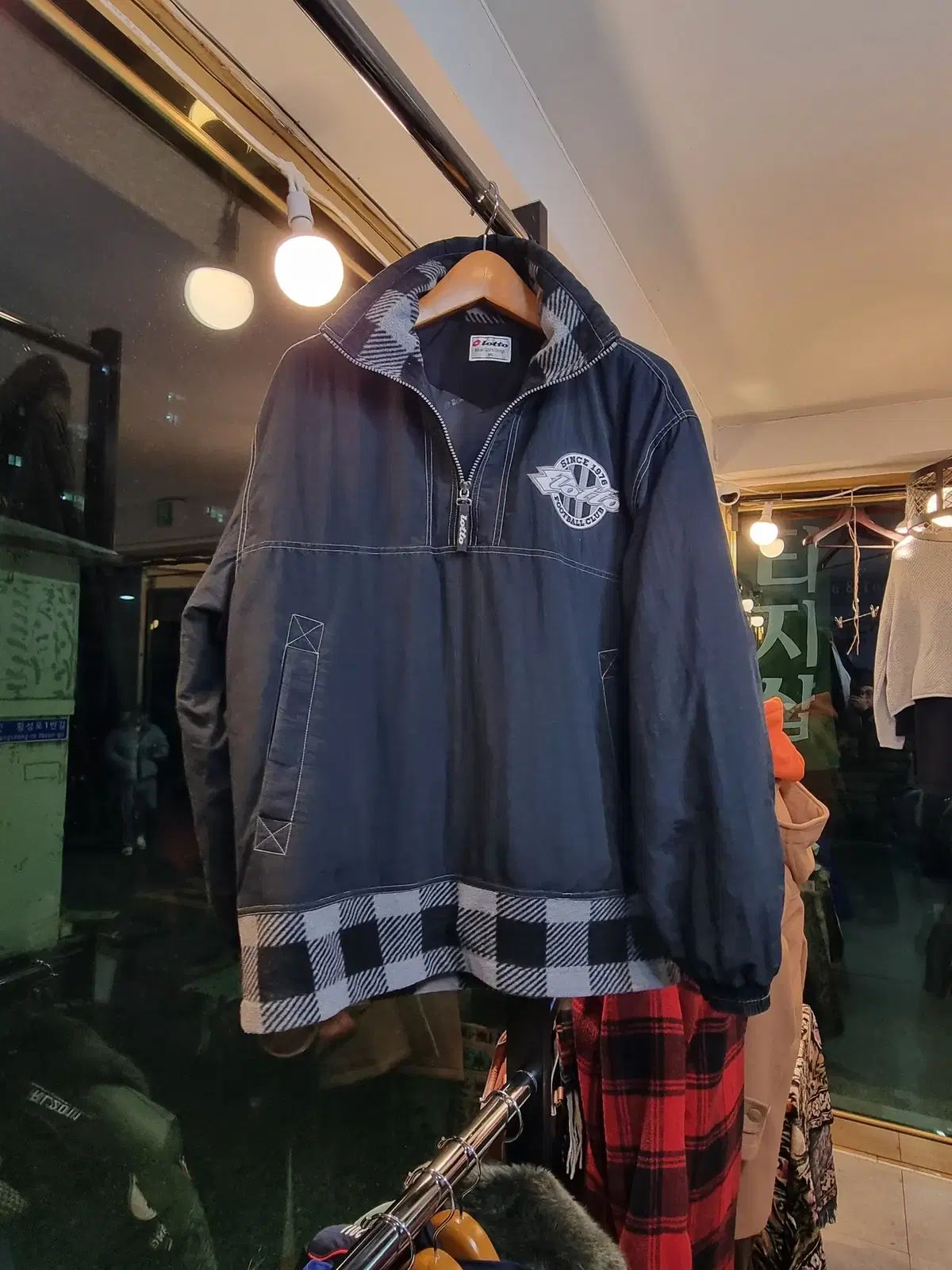 スクール イタリア LOTTO Anorak アノラック ウォームアップ 実際サイズ 105 110