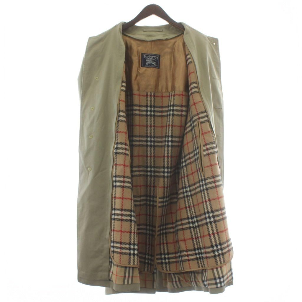 バーバリーズ Burberrys ステンカラーコート アウター ロング 比翼