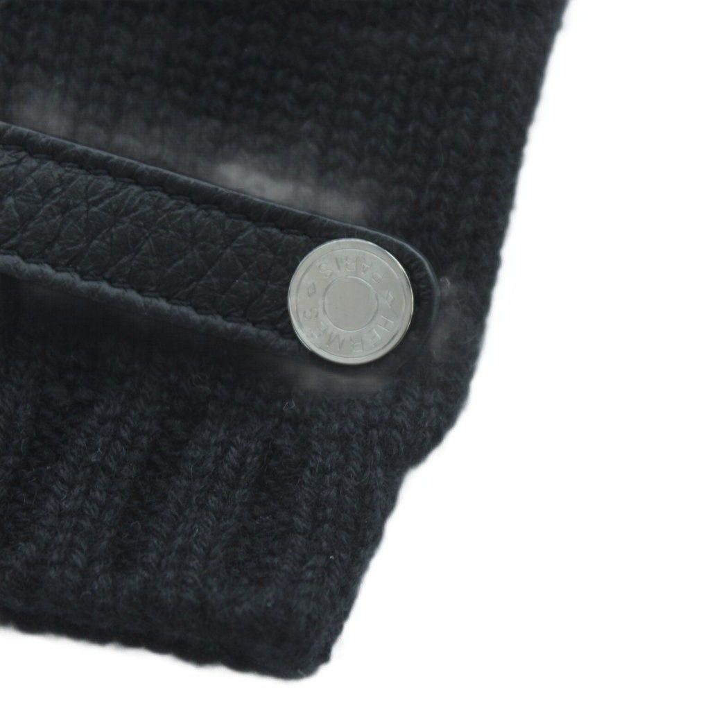 エルメス HERMES Baltimore ボルチモア 手袋 グローブ 5本指 カシミヤ