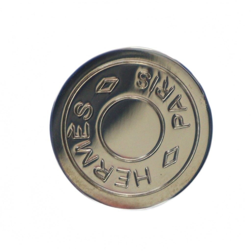 エルメス HERMES セリエ イヤリング 片側のみ クリップ式 ロゴ ルバー色 GY 11 MQ OH