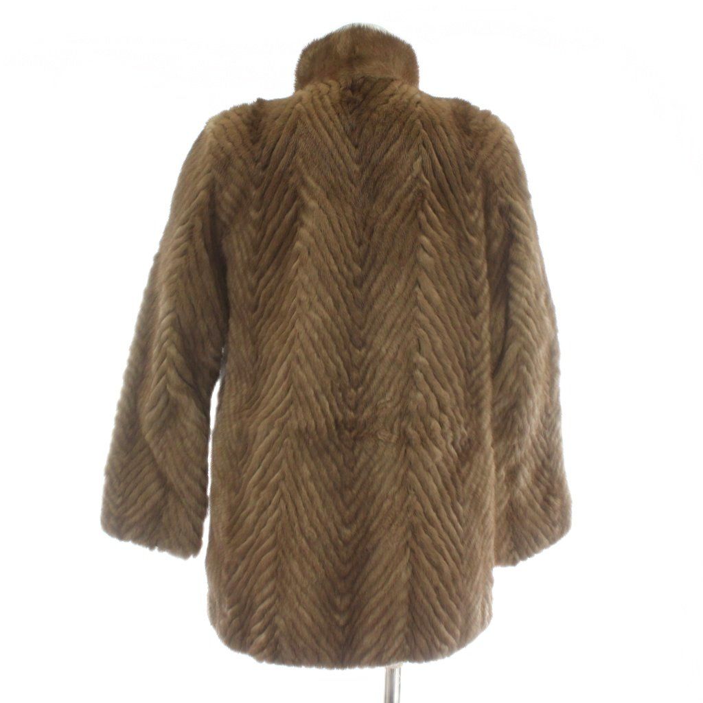  ジョセフィーヌ Josephine ファーコート アウター 毛皮 ミンク ミドル 5 茶色 ブラウン XZ GY 18 毛皮 ファーコート ジャケット アウター