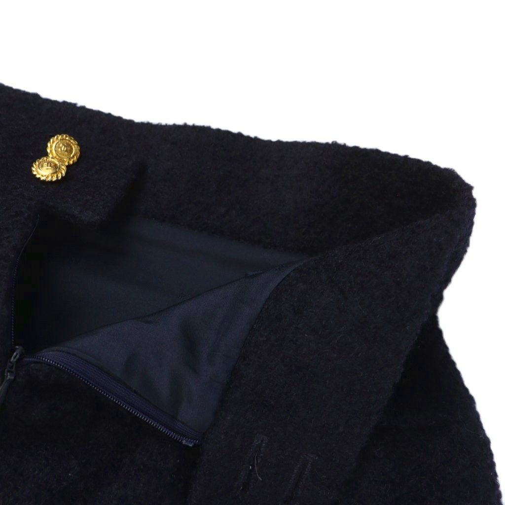 シャネル CHANEL ミドルスカート タイト ココマーク サイドライン