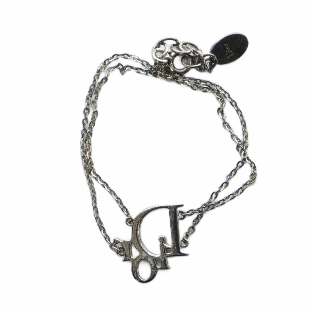 ディオール Dior ブレスレット アクセサリー バングル ロゴ ライン
