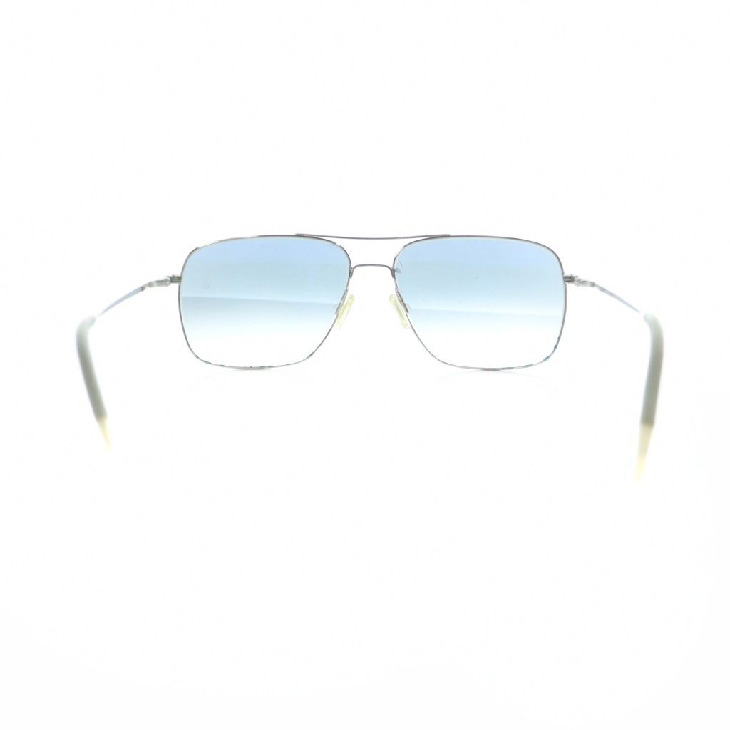 オリバー OLIVER CLIFTON クリフトン OV 1150 サングラス ティアドロップ 眼鏡 めがね グラデーション ロゴ 58 15-140 シルバー色 GY 18 MQ