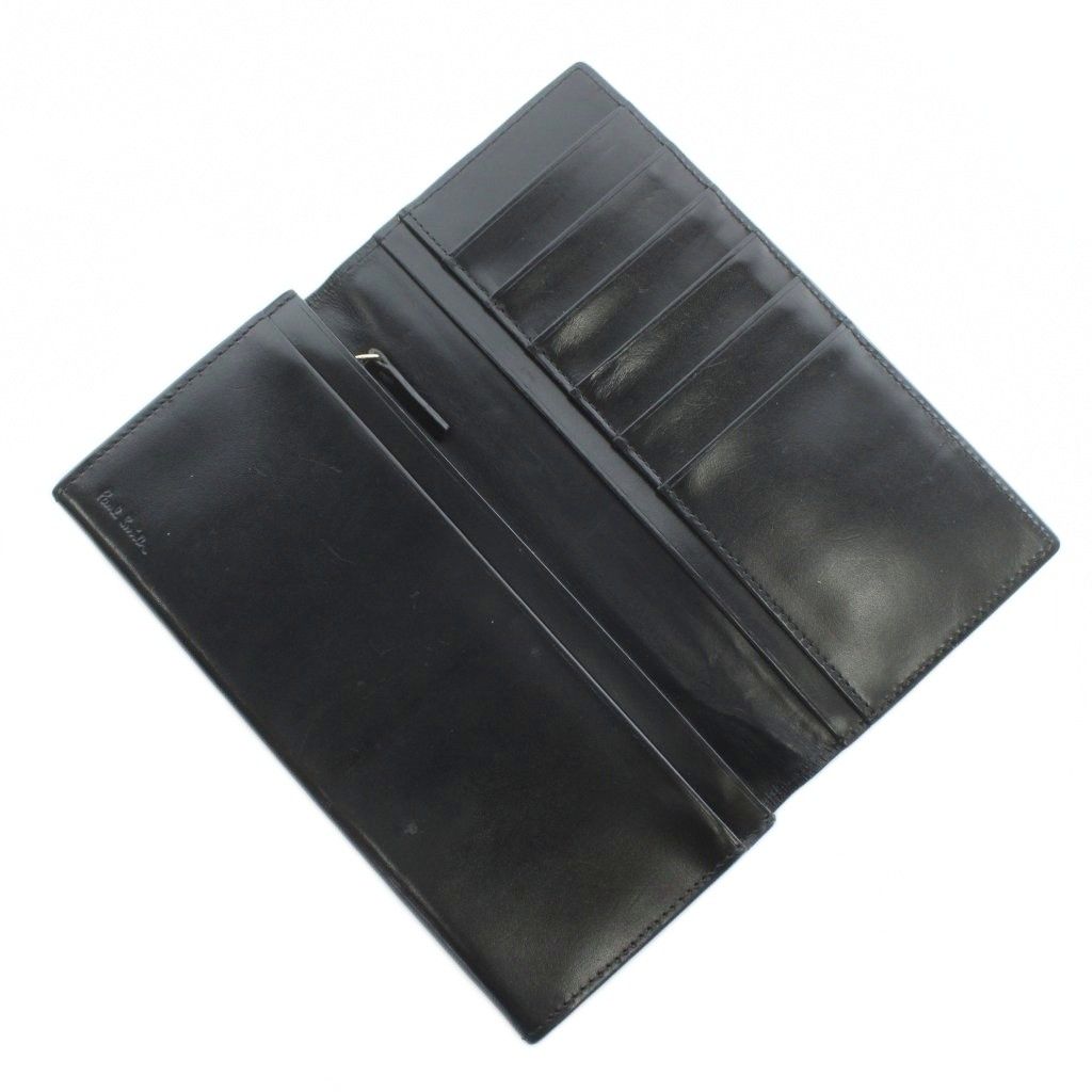 ポールスミス PAUL SMITH 長財布 二つ折り レザー 割引 シティエンボス