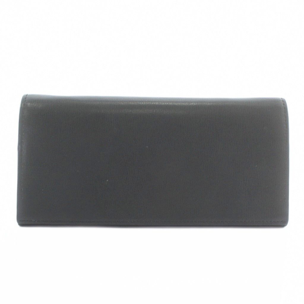 ポールスミス PAUL SMITH 長財布 二つ折り レザー シティエンボス ロゴ 黒 ブラック P 306 XZ GY 18